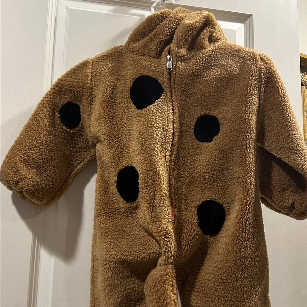 Warner Bros. Studio Scooby Doo Sherpa Puppy Dog zipUp Halloween Costume kids S